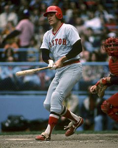 BaseballHistoryNut on X: A young Carlton Fisk in his catcher